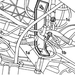 Engine oil pressure warning light SWITCH - R.R.