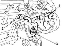 ENGINE - Position on stand and Remove
