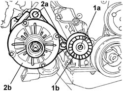 ENGINE - Position on stand and Remove
