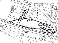 ENGINE - Position on stand and Remove