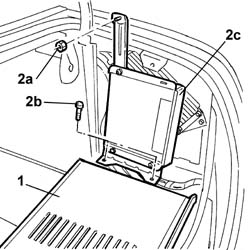 Electrically operated parking brake electronic control unit - R.R.