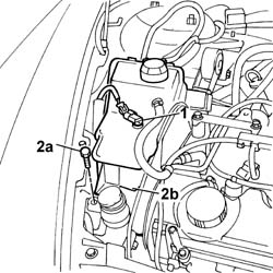 Power unit REACTION ROD - Replace