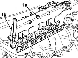 INTAKE MANIFOLD - R.R. and Replace gasket