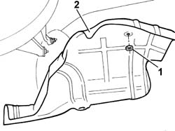 Exhaust pipe HEAT SHIELDS - R.R.