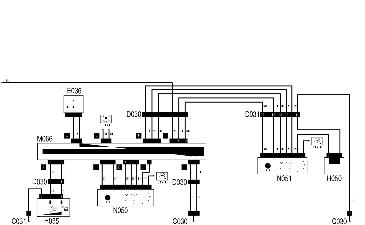 CENTRAL LOCKING - Wiring diagram