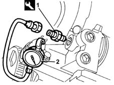 Lubrication system - check delivery pressure