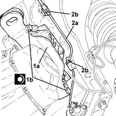 Gear box left rigid mount - r r