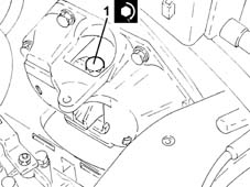 Gear box left rigid mount - r r