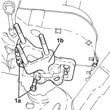 Cam shaft left rigid mount - r r