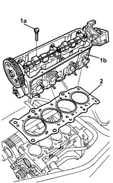 Cylinder head - r + r and replace gasket