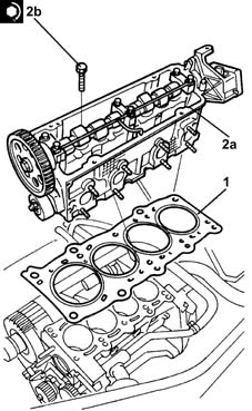 Cylinder head - r + r and replace gasket