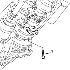 Piston with connecting rod - r r