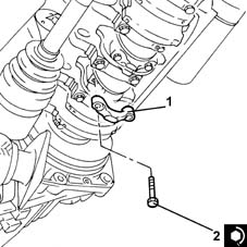 Piston with connecting rod - r r