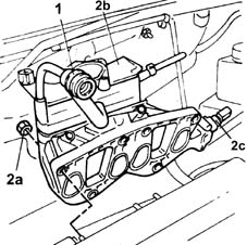 Inlet manifold - r + r and replace seal