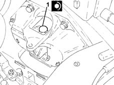 Gear box left rigid mount - r r