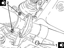 Exhaust manifold with catalytic converter - r r