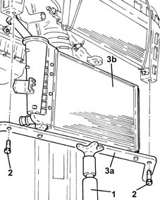 Engine cooling radiator - r + r