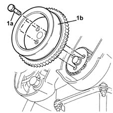 Crankshaft services PULLEY - R.R.