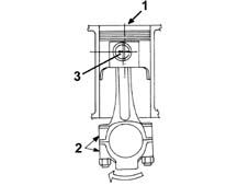 Piston connecting rod set - r r
