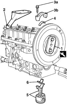 Piston connecting rod set - r r