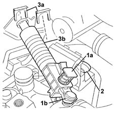 Gear engagement cable - r r