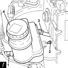 Brake fluid reservoir - r + r and wash inside