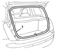 Tailgate compartment seal - r+r