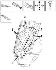 Tail light seat