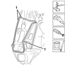 Tail light seat