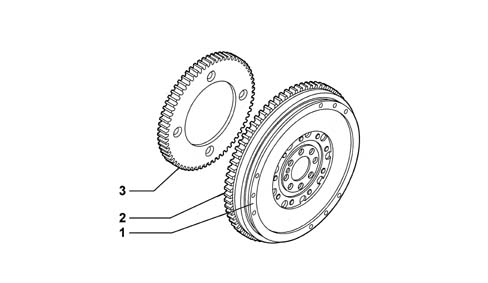 Engine flywheel