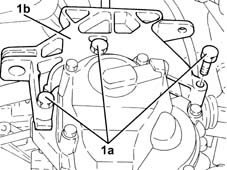 Gear box left rigid mount - r r