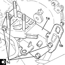 Cam shaft left rigid mount - r r