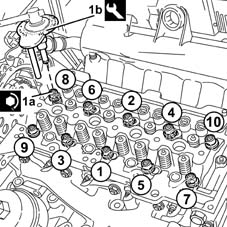 Cylinder head - r + r and replace gasket