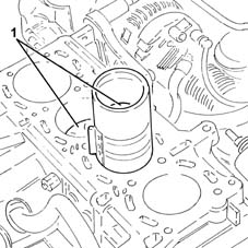 Connecting rod and piston set - r r