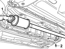 Fuel tank - r + r and decant fuel