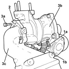 TURBOCHARGER with CATALYTIC CONVERTER - R.R.