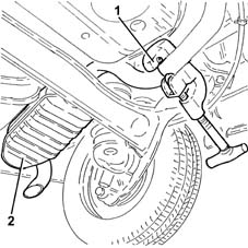 Rear exhaust silencer - r + r