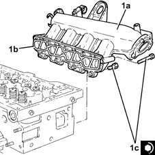 Single cylinder head, removed - overhaul