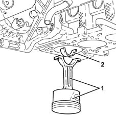 Piston connecting rod set - r r